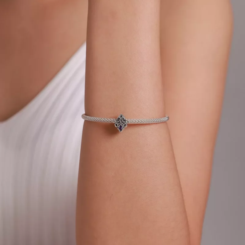 (afbeelding voor) Pandora Style Vintage versiering Bedel - SCC1930 - Bekijken 5