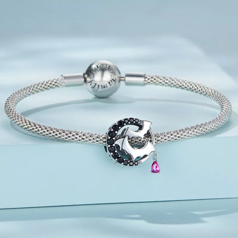 (afbeelding voor) Pandora Style Vleermuis Bedel - SCC2392 - Bekijken 3