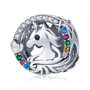 (afbeelding voor) Pandora Style Vliegende Pony Bedel - BSC476
