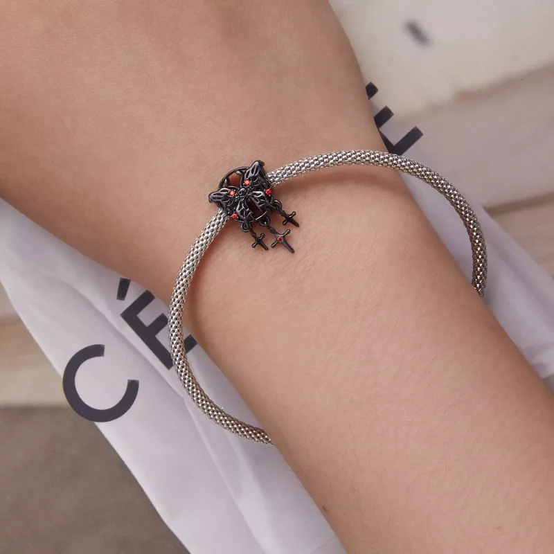 (afbeelding voor) Pandora Style Vlinder Dream Catcher Bedel - SCC2383 - Bekijken 5