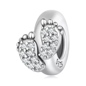 Pandora Style Voeten Spacer Bedel - BSC688 (afbeelding voor) Pandora Style Voeten Spacer Bedel - BSC688