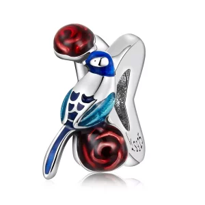 (afbeelding voor) Pandora Style Vogels en bloemen - Ontwaken van insecten Bedel - SCC2192
