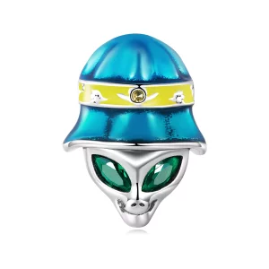 (afbeelding voor) Pandora Style Vreemde Alien Bedel - SCC2393