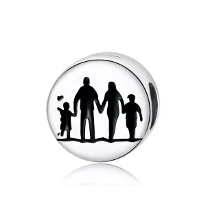 (afbeelding voor) Pandora Style Warme Familie Bedel - SCC1662