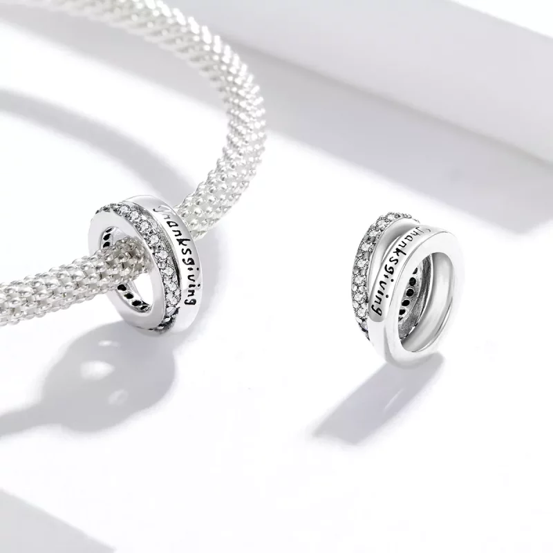 (afbeelding voor) Pandora Style Warme Thanksgiving Bedel - SCC1632 - Bekijken 4