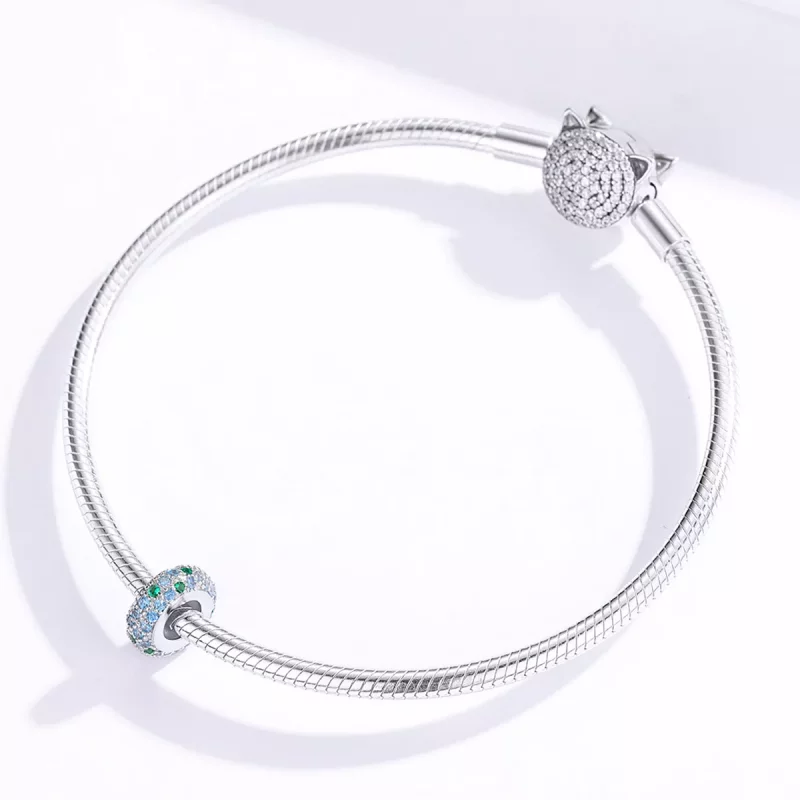 (afbeelding voor) Pandora Style Water Parel Bedel - BSC119 - Bekijken 4