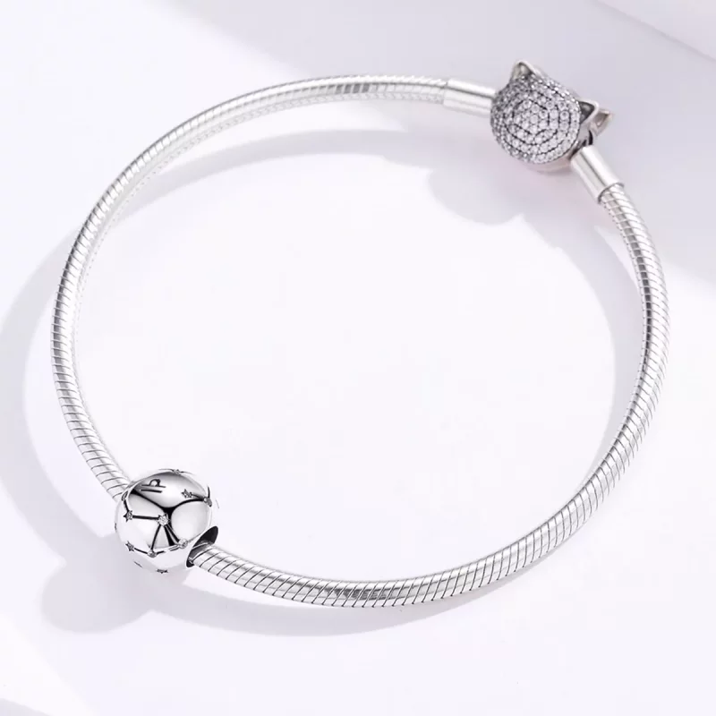 (afbeelding voor) Pandora Style Weegschaal Bedel - SCC1218-7 - Bekijken 3