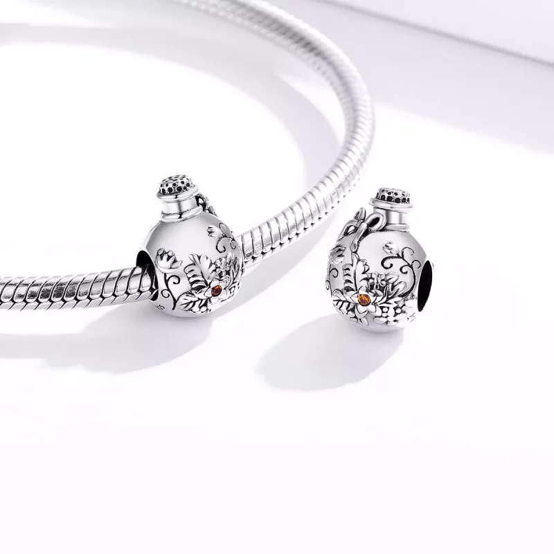 (afbeelding voor) Pandora Style Wensfles Bedel - SCC1602 - Bekijken 4