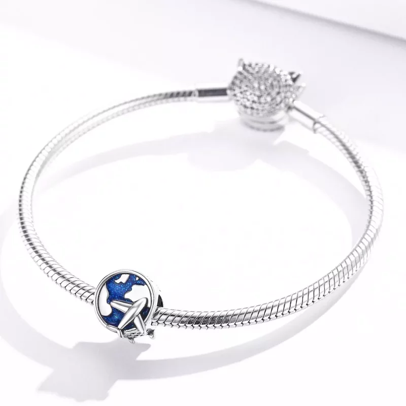 (afbeelding voor) Pandora Style Wereldreis Bedel - SCC1568 - Bekijken 3