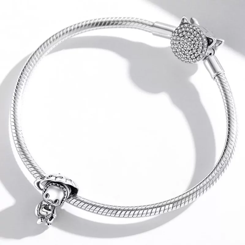 (afbeelding voor) Pandora Style Western Stijl Eendje Bedel - SCC2044 - Bekijken 3