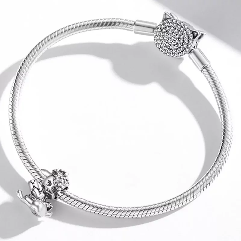 (afbeelding voor) Pandora Style Western Stijl Little Sheep Bedel - SCC2043 - Bekijken 3