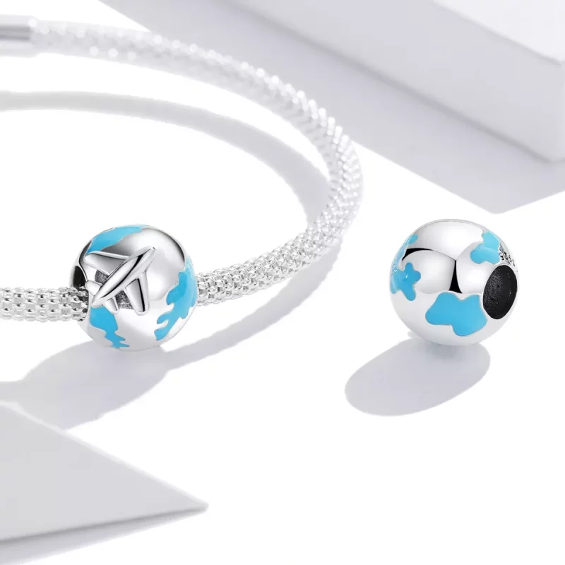 (afbeelding voor) Pandora Style World Travel - Vliegtuig Set Sail Bedel - SCC2026 - Bekijken 4