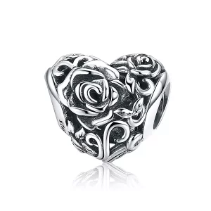 Pandora Style zachte roos Bedel - SCC790 (afbeelding voor) Pandora Style zachte roos Bedel - SCC790