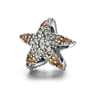 Pandora Style Zeester Bedel - SCC586 (afbeelding voor) Pandora Style Zeester Bedel - SCC586