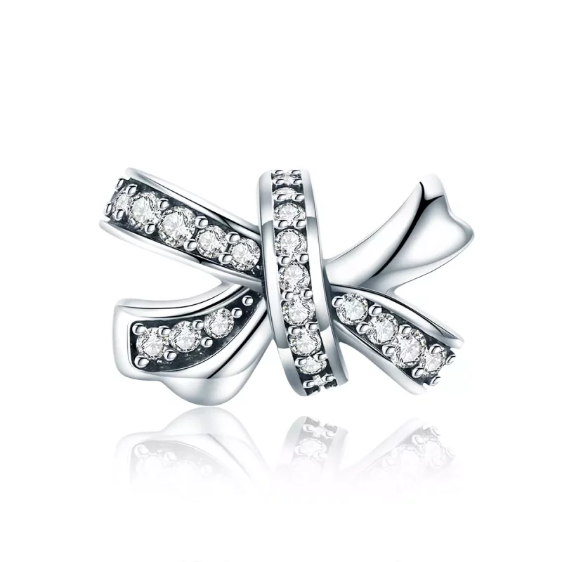 (afbeelding voor) Pandora Style Zoete boog Bedel - SCC773