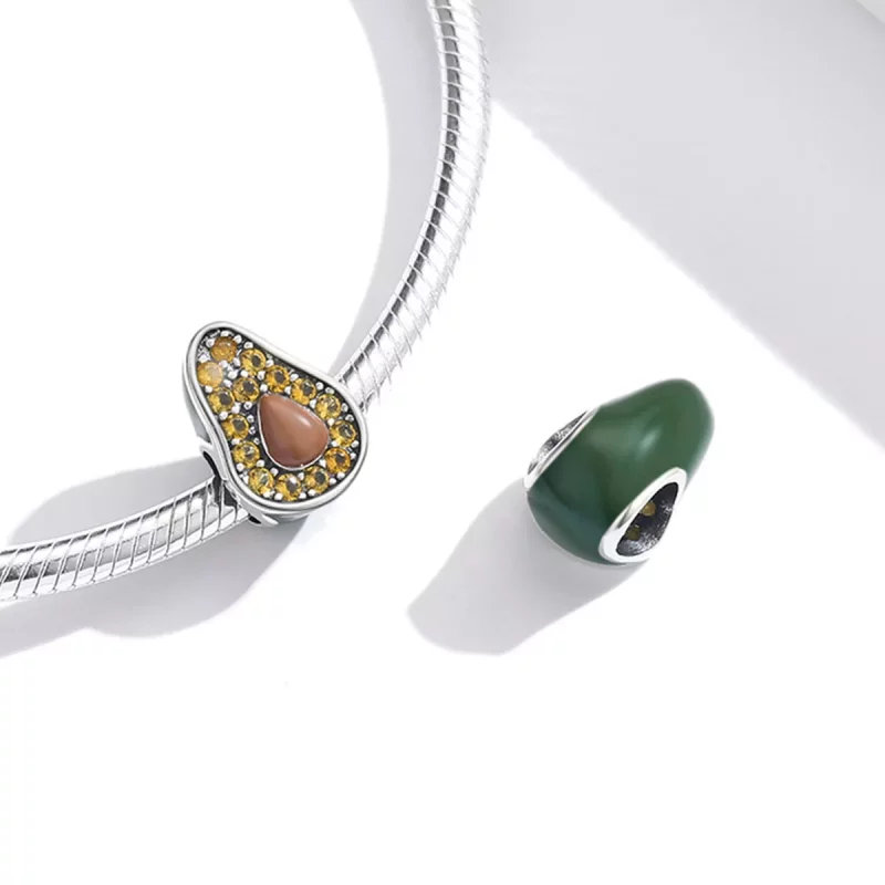 (afbeelding voor) Pandora Style Zomer Avocado Bedel - SCC1906 - Bekijken 4