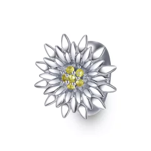Pandora Style Zonnebloem Bedel - SCC1765 (afbeelding voor) Pandora Style Zonnebloem Bedel - SCC1765