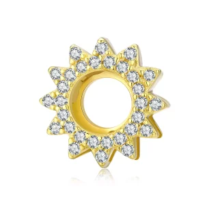 (afbeelding voor) Pandora Style Zonnebloem Clip - SCX107