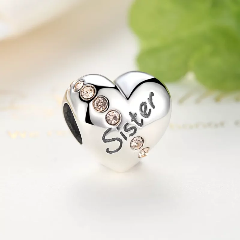 (afbeelding voor) Pandora Style Zus Bedel - SCC008 - Bekijken 3