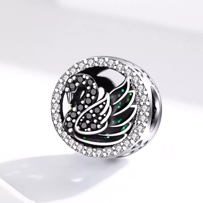 (afbeelding voor) Pandora Style Zwarte zwaan Bedel - SCC1342 - Bekijken 2