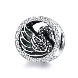 (afbeelding voor) Pandora Style Zwarte zwaan Bedel - SCC1342