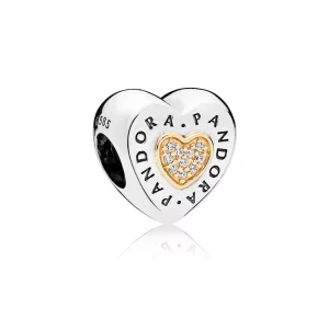 (afbeelding voor) Bedel Pandora Signature Hart - 796233CZ