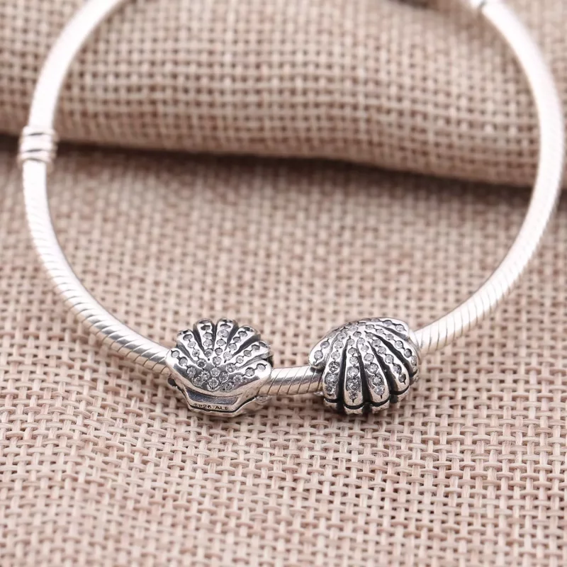 (afbeelding voor) Disney, Pandora Ariels Schelp Bedel 791574CZ - Bekijken 3