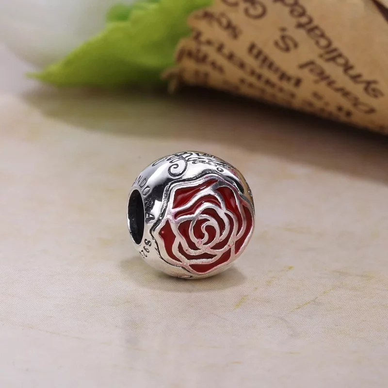 (afbeelding voor) Disney, Pandora Belles Enchanted Rose Bedel 791575EN09 - Bekijken 2