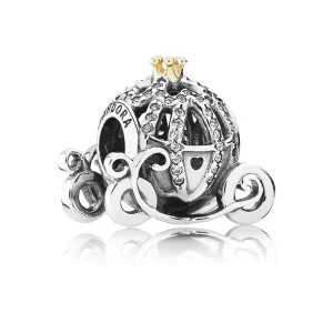 (afbeelding voor) Disney, Pandora Cinderellas Pompoen Koets Bedel 791573CZ
