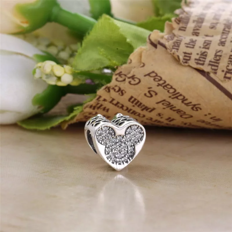 (afbeelding voor) Disney, Pandora Mickey & Minnie Echte Liefde Bedel 792050CZ - Bekijken 3