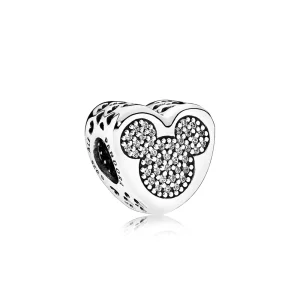 (afbeelding voor) Disney, Pandora Mickey & Minnie Echte Liefde Bedel 792050CZ