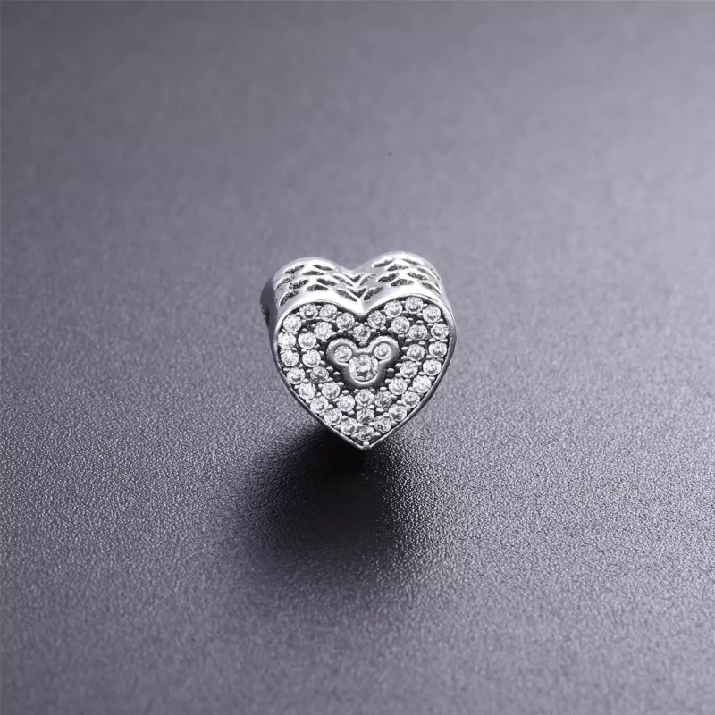 (afbeelding voor) Disney, Pandora Mickey & Minnie Sprankelende Liefde Bedel - 792049CZ - Bekijken 2