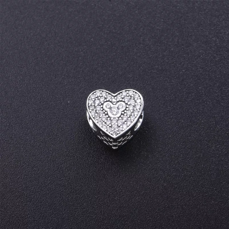 (afbeelding voor) Disney, Pandora Mickey & Minnie Sprankelende Liefde Bedel - 792049CZ - Bekijken 3