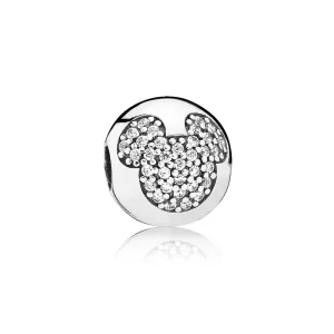(afbeelding voor) Disney, Pandora Mickey Pavé Clip 791449CZ