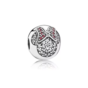 (afbeelding voor) Disney, Pandora Minnie Pavé Clip 791450CZ