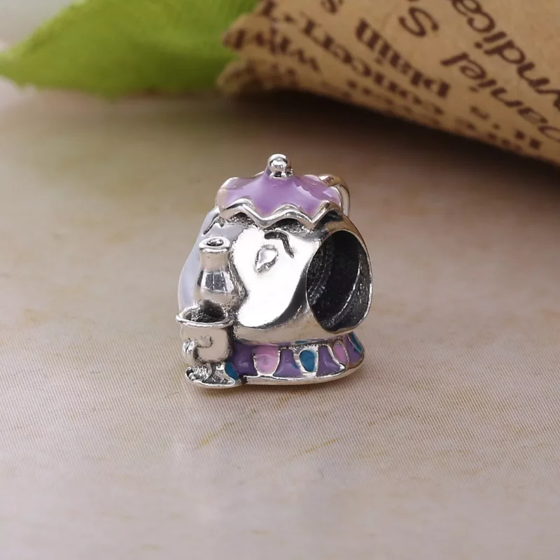 (afbeelding voor) Disney, Pandora Mrs. Pott & Chip Bedel 792141ENMX - Bekijken 3