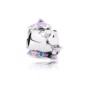 (afbeelding voor) Disney, Pandora Mrs. Pott & Chip Bedel 792141ENMX