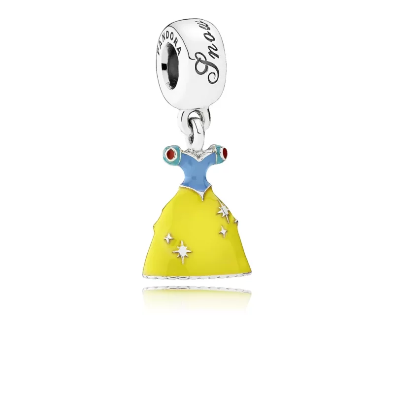 (afbeelding voor) Disney, Pandora Sneeuwwitjes Jurk Hangende bedel 791579ENMX