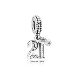 (afbeelding voor) PANDORA 21 Years Of Love Bedel 797263CZ