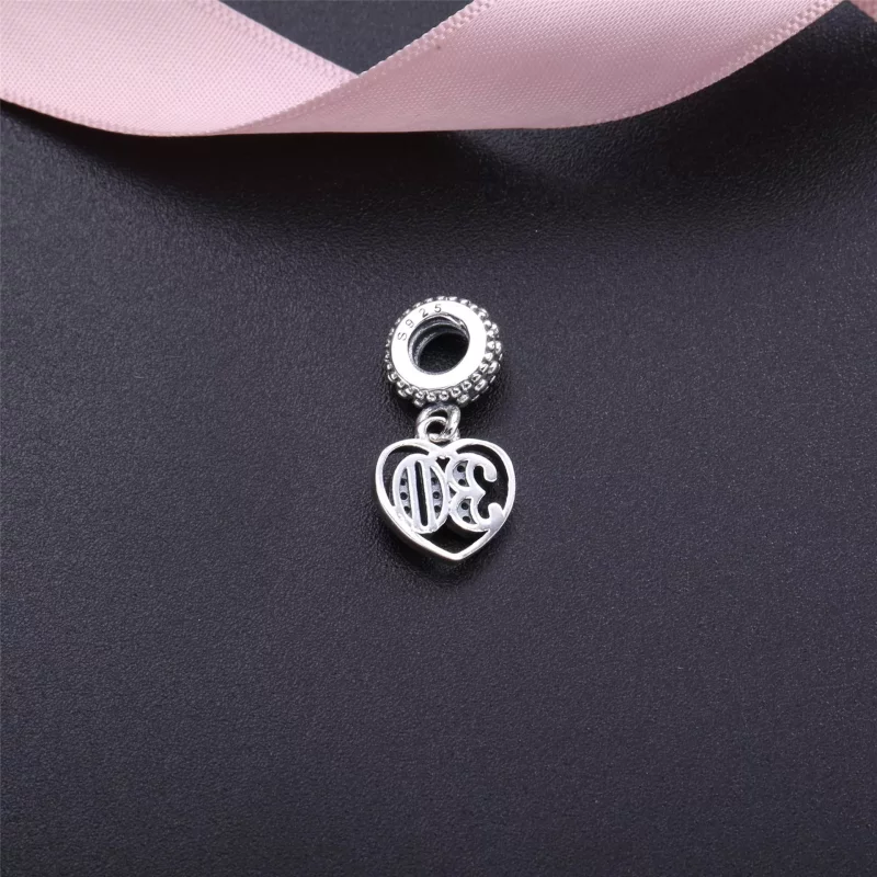 (afbeelding voor) PANDORA 30 Silver Dangle With Cubic Zirconia - 791287CZ - Bekijken 3