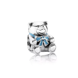 (afbeelding voor) PANDORA Baby Boy Teddy Bear Bedel - 791124En41