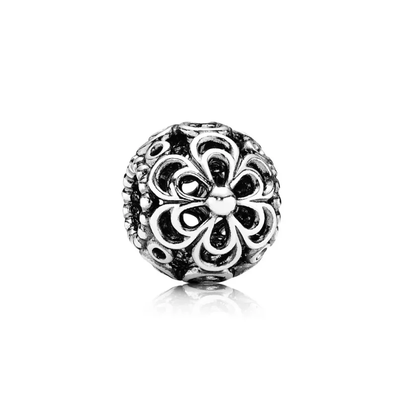(afbeelding voor) PANDORA Bedel Met Opengewerkte Bloemen 790965