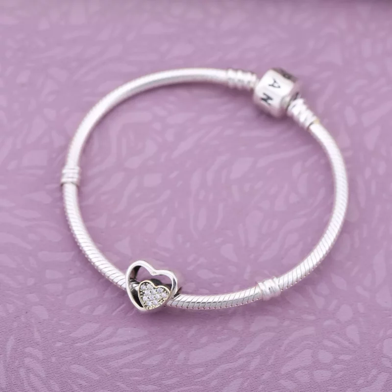 (afbeelding voor) PANDORA Bedel Samengesmolten Liefde 791806CZ - Bekijken 2