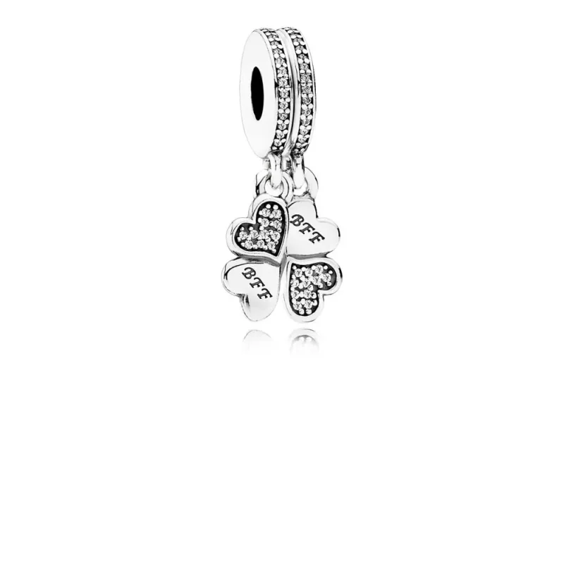 (afbeelding voor) PANDORA Best Friends Forever Pendant Bedel - 791949CZ