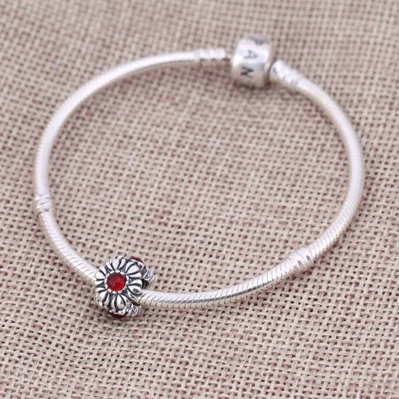(afbeelding voor) PANDORA Birthday BlooMS July Bedel - 790580Car - Bekijken 2