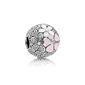 (afbeelding voor) PANDORA Bloemetjes Bedel 792084CZ
