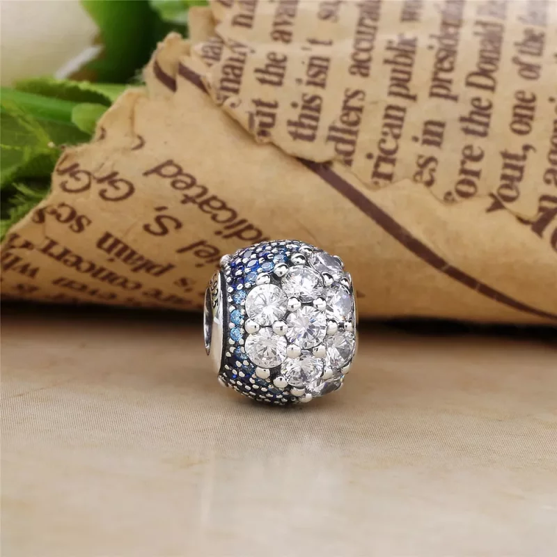 (afbeelding voor) PANDORA Blue Enchanted Pavé Bedel 797032NABMX - Bekijken 3