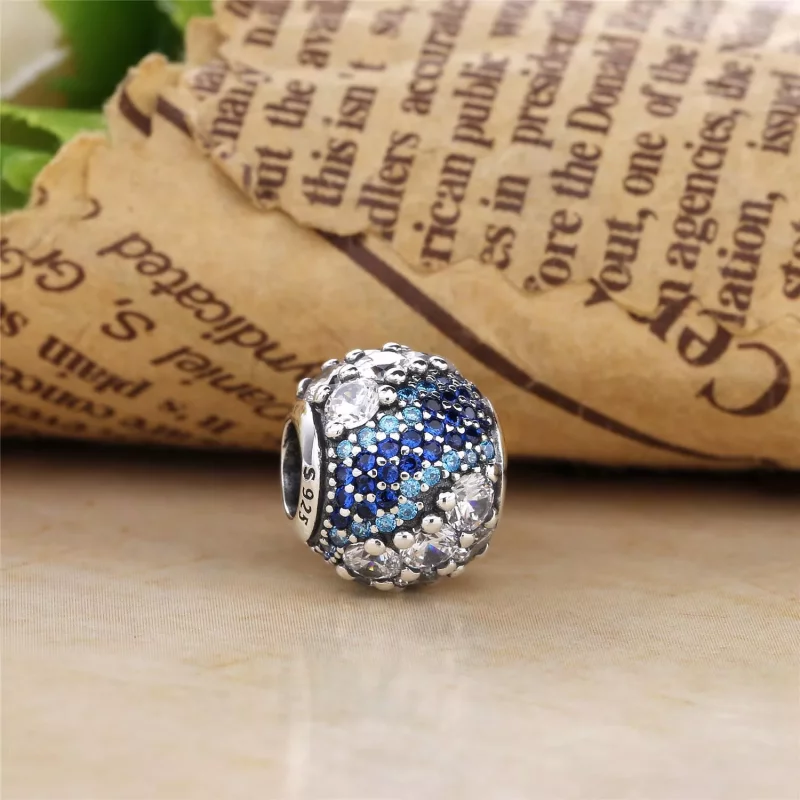 (afbeelding voor) PANDORA Blue Enchanted Pavé Bedel 797032NABMX - Bekijken 4
