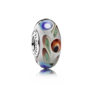 (afbeelding voor) PANDORA Blue, Red And Green Folklore Glass Bedel - 791614
