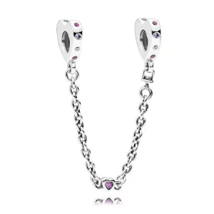 (afbeelding voor) PANDORA Bright Hearts Veiligheidsketting 797245NRPMX